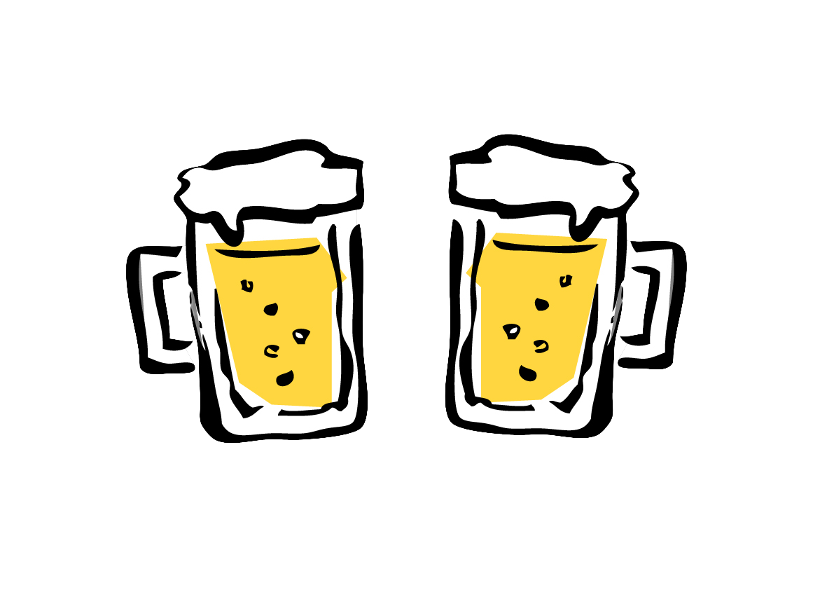 ビールのイラスト